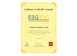 NER has been selected as one of the “ESG100” companies for the seventh consecutive year by the Thaipat Institute, reflecting its strong commitment to responsible business practices in environmental, social, and governance (ESG), demonstrating the company’s dedication to creating value beyond rubber for sustainable growth.