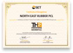 NORTH EAST RUBBER PCL 被选为 2022 年泰国可持续发展投资 (THSI) 成员