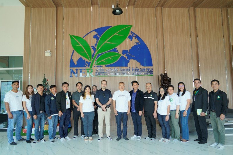 NER ต้อนรับคณะ กยท. เข้าเยี่ยมชมกระบวนการผลิต